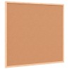 Tableau blanc magnétique avec cadre bois de pin massif 60x55 cm 