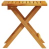 Table d’appoint de jardin 40x40x40 cm bois d'acacia massif 