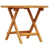 Table d’appoint de jardin 40x40x40 cm bois d'acacia massif 