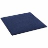 Panneaux muraux 12 pcs Bleu 30x30 cm Tissu 1,08 m² 