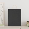 Sacs en papier 50 pcs avec poignées noir 32x12x42 cm 