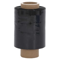Films étirables 10 pcs noir 23 μm 10 cm x 150 m 