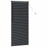 Store de Fenêtre avec des rideaux Autre Noir 80 x 175 cm Aluminium 