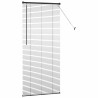 Store de Fenêtre avec des rideaux Autre Noir 80 x 175 cm Aluminium 