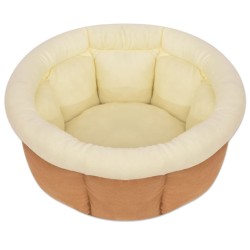 Lit pour chiens Taille L Beige 