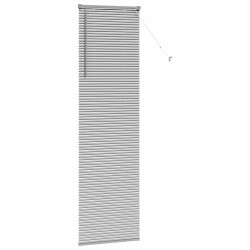 Store de Fenêtre avec des rideaux Autre Argenté 60 x 220 cm Aluminium 