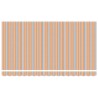 Tissu de remplacement pour auvent 4x2 m à rayures multicolores 