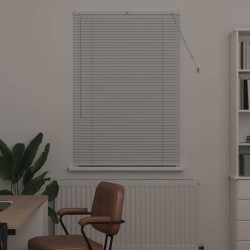 Store de Fenêtre avec des rideaux Autre Blanc 80 x 130 cm Aluminium 