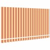 Tissu de Remplacement pour Store pour Cadre de 4x2 m Rayures Multicolores 