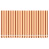 Tissu de Remplacement pour Store pour Cadre de 4x2 m Rayures Multicolores 