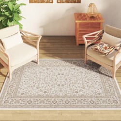 Tapis intérieur extérieur à poils courts 120x180cm antidérapant 