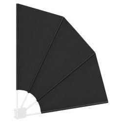 Écran de confidentialité pour balcon Anthracite 115 x 115 cm 