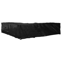 Housse de salon de jardin en forme de L 20 œillets 300x300x70cm 