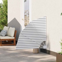Écran de confidentialité pour balcon Anthracite et blanc 