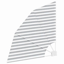 Écran de confidentialité pour balcon Anthracite et blanc 