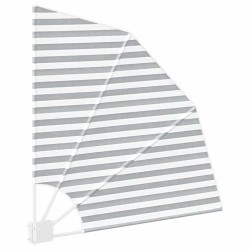 Écran de confidentialité pour balcon Anthracite et blanc 