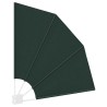 Écran de confidentialité pour balcon Vert foncé 115 x 115 cm 