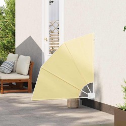 Écran de confidentialité pour balcon Couleur sable 115 x 115 cm 