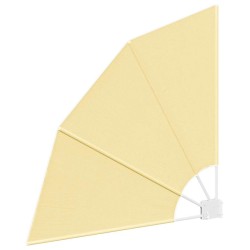 Écran de confidentialité pour balcon Couleur sable 115 x 115 cm 