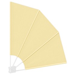 Écran de confidentialité pour balcon Couleur sable 115 x 115 cm 