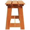 Banc d'extérieur Acacia 119x35x47 cm Bois massif de pin 