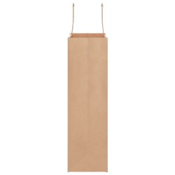 Sacs en papier 250 pcs avec poignées marron 21x11x36 cm 