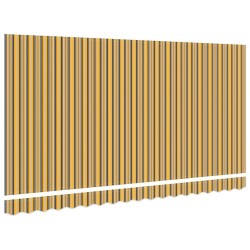 Tissu de remplacement de l'auvent pour cadre 4x2 m à rayures multicolores 