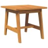 Table d'appoint 45x45x40 cm en bois d'acacia 