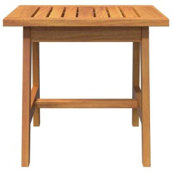 Table d'appoint 45x45x40 cm en bois d'acacia 