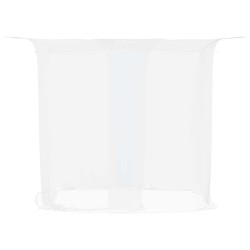 Moustiquaire suspendue 156 maille blanc 220x150x180 cm 