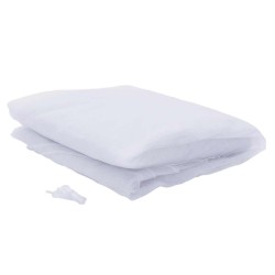 Moustiquaire suspendue 156 maille blanc 220x150x180 cm 