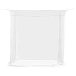 Moustiquaire suspendue 156 maille blanc 220x150x180 cm 