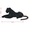 Panthère en peluche Noir XXL 