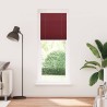 Store plissé rouge bordeaux 80x200 cm largeur du tissu 79,4 cm 