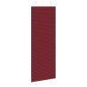 Store plissé rouge bordeaux 80x200 cm largeur du tissu 79,4 cm 