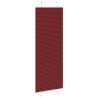 Store plissé rouge bordeaux 80x200 cm largeur du tissu 79,4 cm 