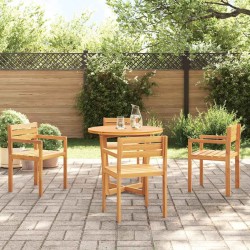 Chaises de jardin 4 pièces 50x53x80 cm Bois massif Acacia 