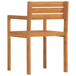 Chaises de jardin 4 pièces 50x53x80 cm Bois massif Acacia 