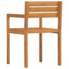 Chaises de jardin 4 pièces 50x53x80 cm Bois massif Acacia 