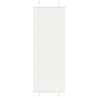 Store plissé blanc 80x200 cm largeur du tissu 79,4 cm polyester 