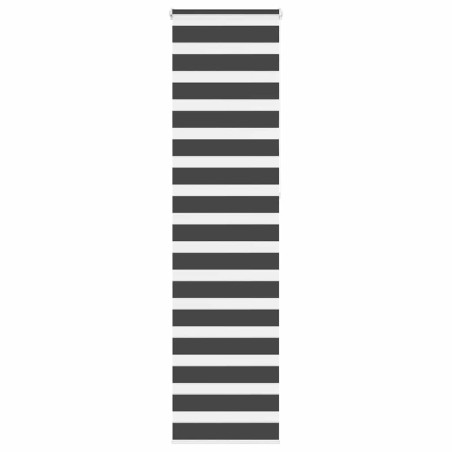 Store zèbre noir 60x230 cm largeur du tissu 55,9 cm polyester 