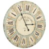 Horloge murale Multicolore 60 cm MDF 