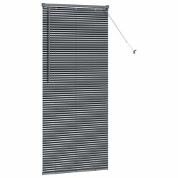 Store de Fenêtre Gris foncé 80 x 130 cm Aluminium 
