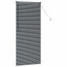 Store de Fenêtre Gris foncé 80 x 130 cm Aluminium 