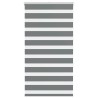Store zèbre gris foncé largeur du tissu 50,9 cm polyester 