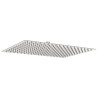 Pomme de douche pluie Inox 304 40x30 cm Rectangulaire 