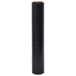 Film étirable 2 pcs noir 23 μm 50 cm x 150 m 