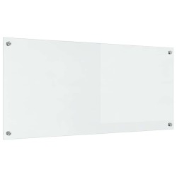 Meuble de Cuisine Transparent 110x50x0,6 cm en Verre Trempé 