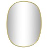Miroir mural Doré 30x25 cm 