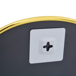 Miroir mural Doré 30x25 cm 